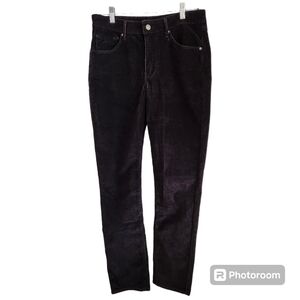 Levi's Black Courderoy classic mid rise skinny Jeans
